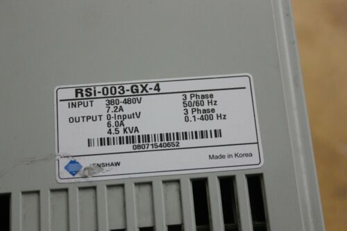 Benshaw GX Series RSI-003-GX-4 Variable Frequency Drive