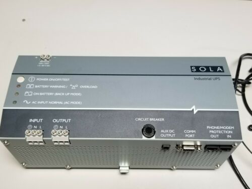 Sola Industrial Automation UPS Power Supply & Relay Card SDU 500