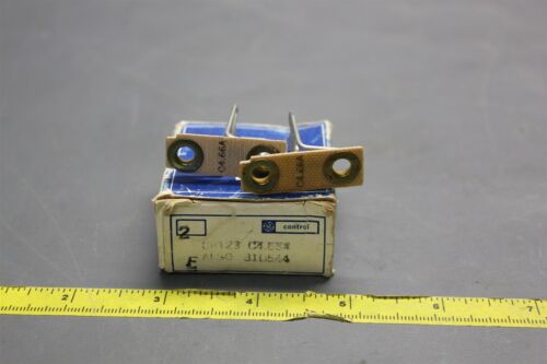 2 GE OVERLAOD RELAY HEATERS THERMAL UNIT CR123 C4.66A (S24-1-55)