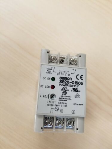 Omron Automation Power Supply S82K-01505 5V 2.5A