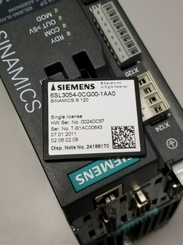 Siemens Sinamics Control Unit PLC Module W/Power Module 340 6SL3040-0LA00-0AA1