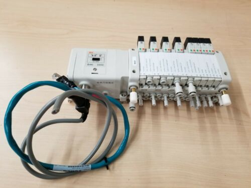 SMC EX250-SEN1 Ethernet/IP 12 Solenoid Valve Manifold VVQ1000 VQ1201NR