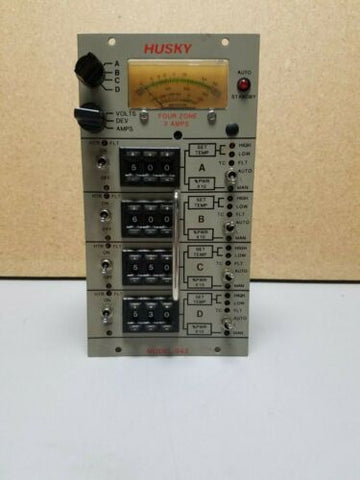 Husky Gammaflux Model 943 Temperature Controller 4 Zone 3 Amps