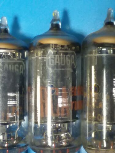 Amperex. RCA etc. Lot of 10 vacuum tubes 6AU6A