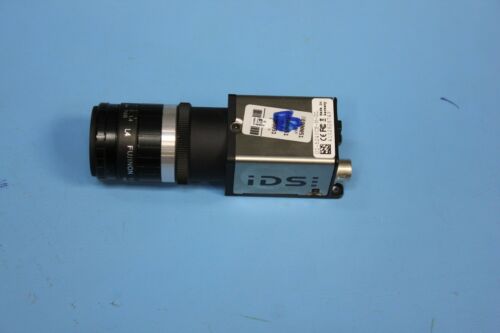 IDS Ueye UI-5240CP-M-GL Industrial Camera With Fujinon 1:1.4/25mm Lens HF25HA-1B