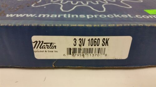 IN BOX MARTIN Hi-CAP WEDGE STOCK QD SHEAVE 3 3V 1060 SK