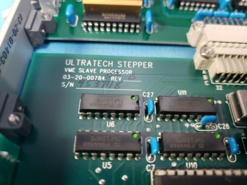 Ultratech Stepper VME Focus Control 03-20-00784 02 Rev B 03-20-01967 Rev C