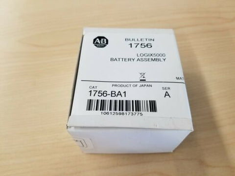 New Allen Bradley Logix5000 PLC CPU Battery Assembly 1756-BA1 A