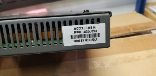 Motorola MOSCAD NFM XC RTU F4551A Network Fault Monitor