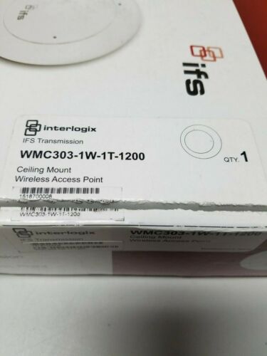 IFS Interlogix Dual Band Wireless Access Point Ceiling Mount WMC303-1W-1T-1200