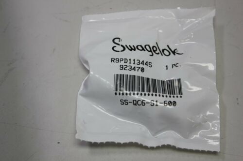 Swagelok SS-QC6-S1-600 Stainless Steel Qc Series Quick Connect Fitting