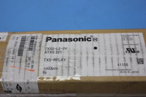 40 Panasonic Through Hole Mount Relay Dpdt 1a 3v TXS2-L2-3V