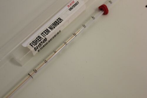 Fisher Red Spirit Thermometer no roll -20 to 110℃ S41574M