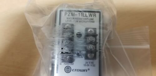 Crown PZM-11LLWR Water Resistant Line Level PZM Microphone PZM11LLWR