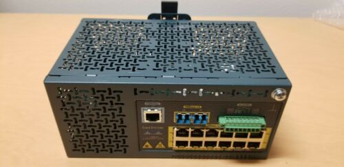 Cisco 2955 12 Port Industrial Ethernet Switch 2 Port W/Fiber WS-C2955S-12