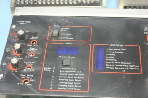 Trane 13650401-10 Chiller Control Panel & Modules X13650344-04 & X13650343-02