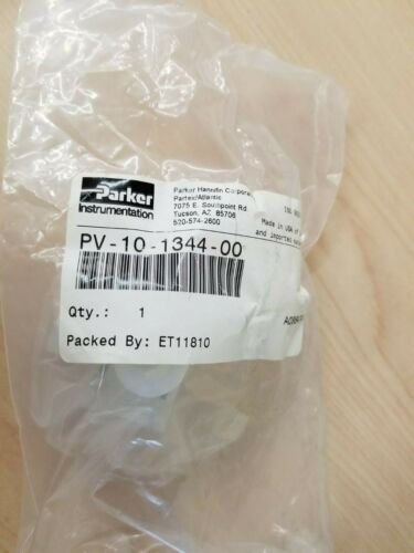 New Parker PFA PTFE Teflon® Pneumatic 3Way Diaphragm Valve 1/4" PV-10-1344-00