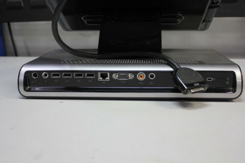 HP XB4 Notebook Media Docking Station HSTNN-Q04X w/ Adapter