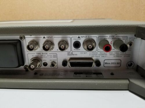 HP 5334A Universal Counter With Options 010, 050, 060