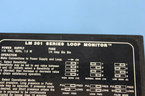 EDI LM 301T Series Loop Monitor