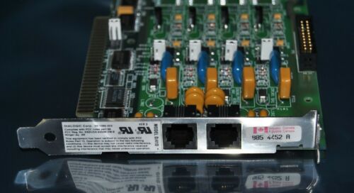 DIALOGIC 4 PORT ISA VOICE BOARD D/41D 05-0155-078 (S15-1-101D)