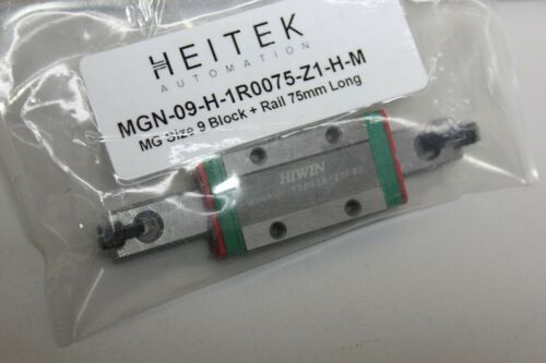 New Hiwin 75mm Linear Guideway Rail With Bearing Block MGN9HH 170G2B-20F00