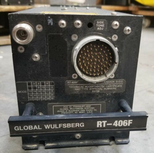 Wulfsberg RT-406F FM UHF Transceiver Aerospace Communications Flexcomm