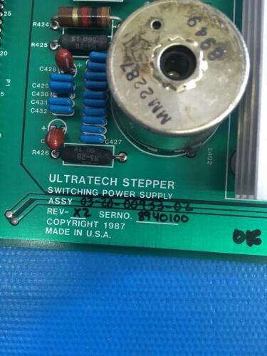 Ultratech stepper switching power supply 03-20-00933-02 rev X2