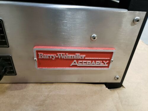 Barry Wehmiller Accraply 6101 Pressure Sensitive Benchtop Labeler