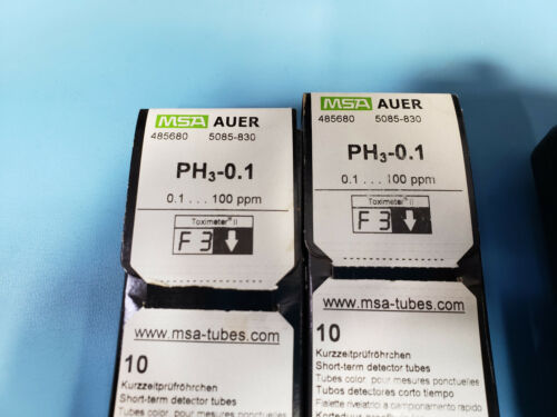 Msa 488543 Kwik-Draw Pump Air Sampling With 20 PH3-0.1 Tubes