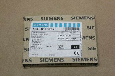 NEW SIEMENS AUXILIARY CIRCUIT SWITCH 5ST3 010-0HG