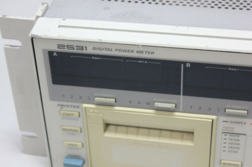 Yokogawa 2531 30 Digital Power Meter DPM