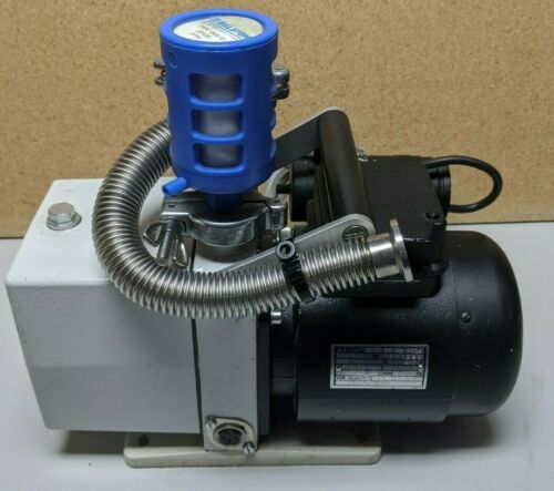 Pfeiffer Duo DuaL Stage Rotary Vane Pump with AEG Type 63 K2 R3Q4 Motor 1,5A