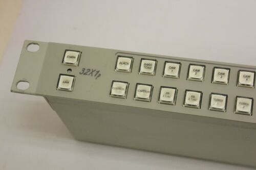 LEITCH 32x1P Panel switcher control module router routing unit