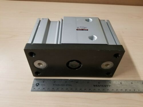 New SMC Compact Guided Pneumatic Cylinder - Slide Bearing MGQM80-50