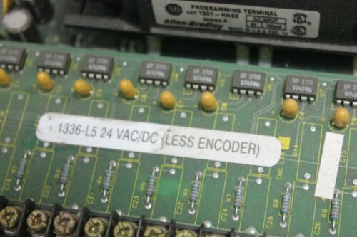 Allen Bradley 1336 Plus II Sensor less Vector AC Drive 1336F-BRF75-AA-EN 1336-L5