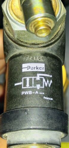 BIMBA/MEAD DYLATROL VALVE W/PARKER BLOCKING VALVE PWB-A FLUID DYNAMICS