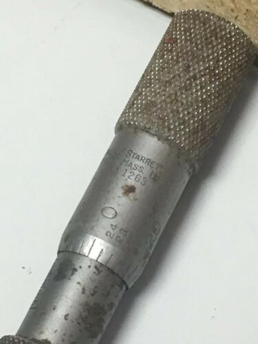 Starrett 1263 Steel Micrometer Head Used