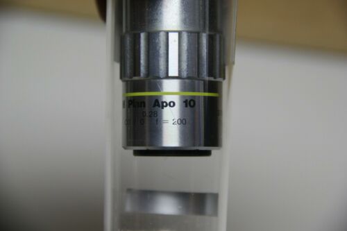 Mitutoyo M Plan Apo Microscope Objective 10X / 0.28 ∞/0 f=200 378-803-2