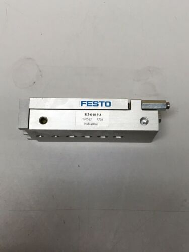 Festo SLT-6-40-P-A Actuator Mini Slide Pneumatic Used