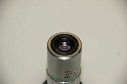 Mitutoyo M Plan Apo Microscope Objective 20X / 0.42 ∞/0 f=200 378-804-2