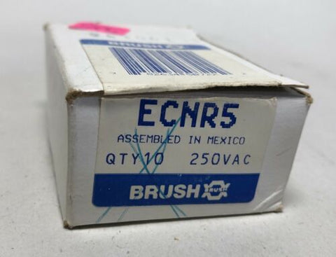 (4) Brush ECNR5 Time Delay Fuse RK5