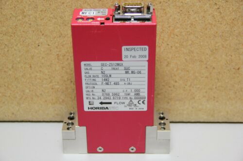 Horibastec SEC-Z512MGX Mass Flow Controller N2 Gas 102SLM