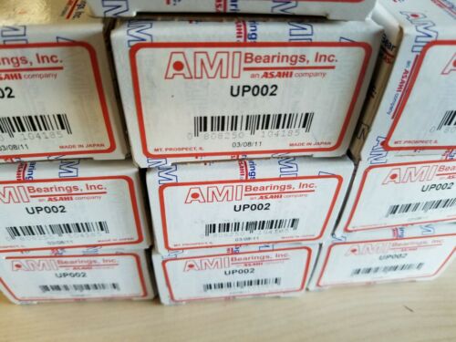 Lot of 10 New AMI/Asahi Pillow Block Bearings UP002