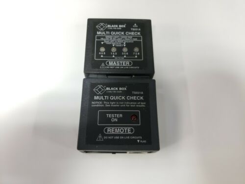 Black Box Multi Quick Check TS031A Master And Remote