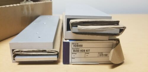 2 Schlage HDB490 Herculite Door Brackets For M490