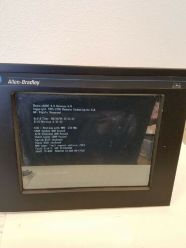 ALLEN BRADLEY 6181 PLC Display Monitor Computer 6181-CIBBBBZZZ Ser A