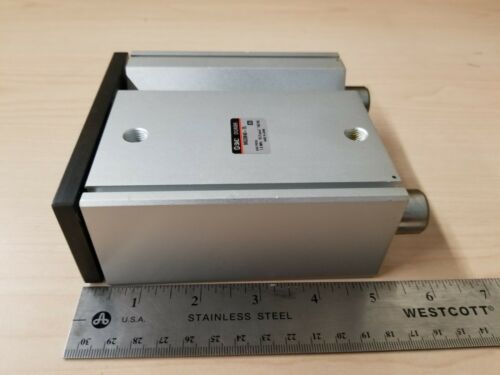 New SMC Compact Guided Pneumatic Cylinder - Slide Bearing MGQM40-75