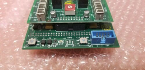 Checkpoint AC-1200-CPU CPU Board With A1033 Reader Board Access Control Rev01