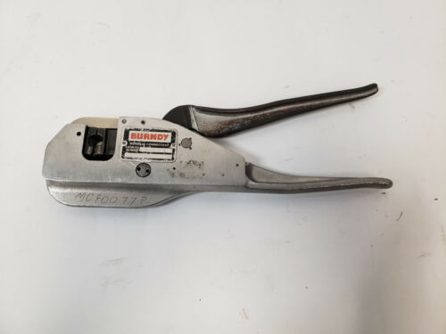 Burndy MR8PV-6 Hand Crimper Crimping Tool